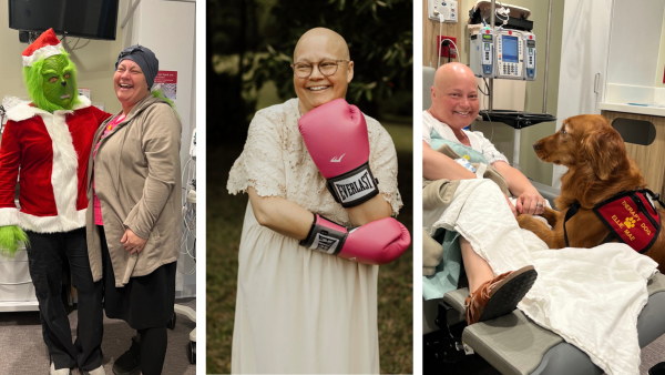 Jennifer Butcher rings bell