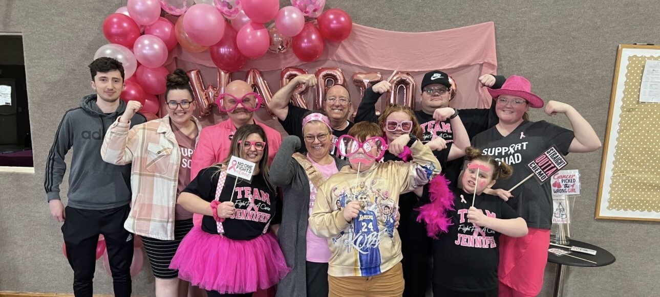 Jennifer Butcher rings bell