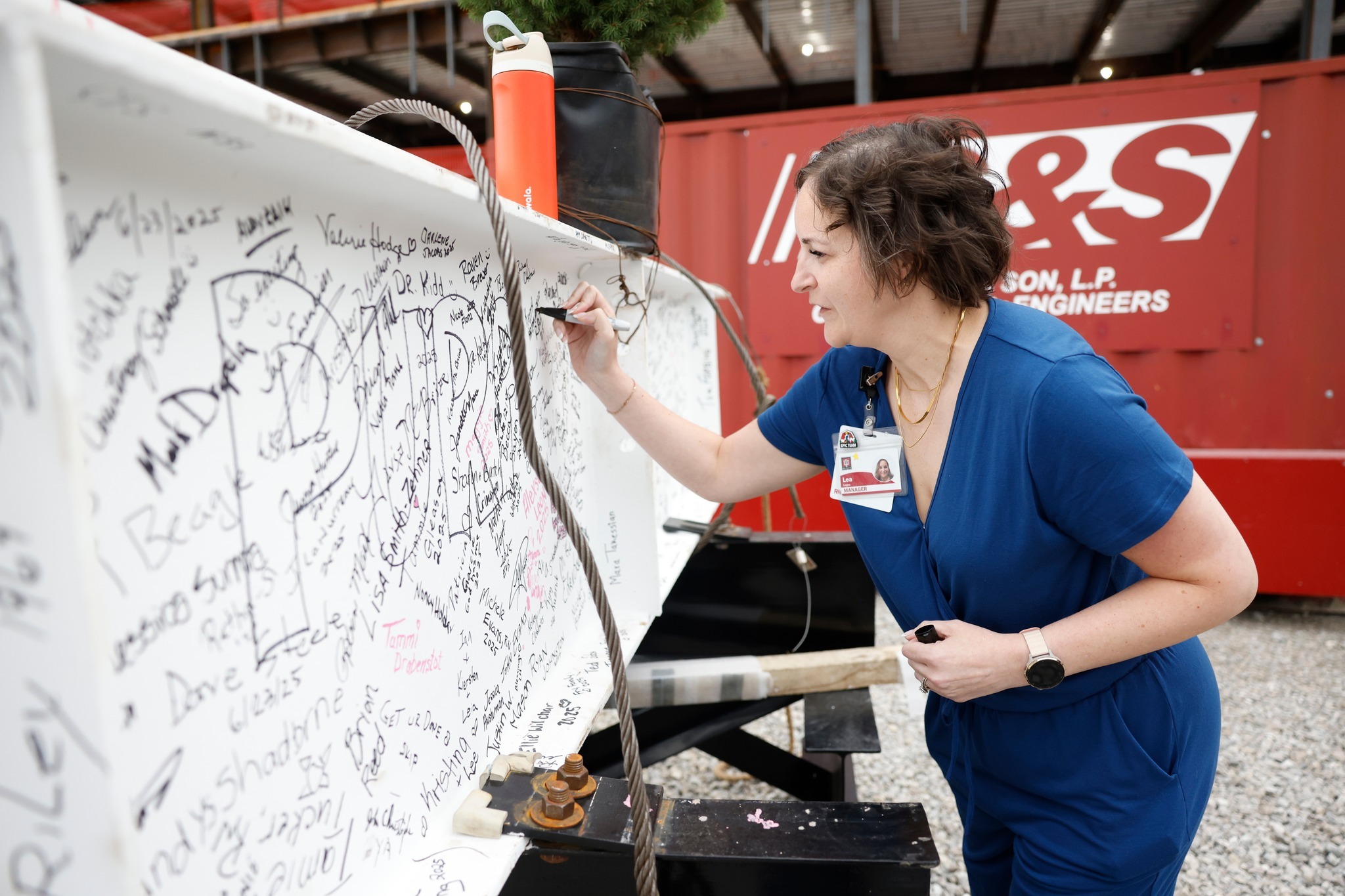 Topping out marks major milestone