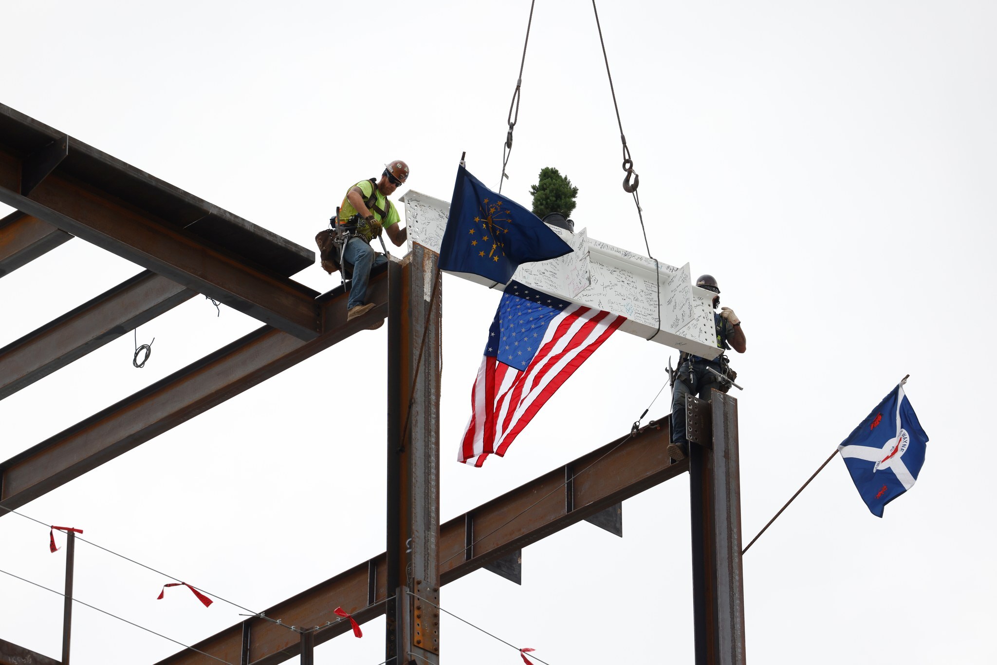 Topping out marks major milestone