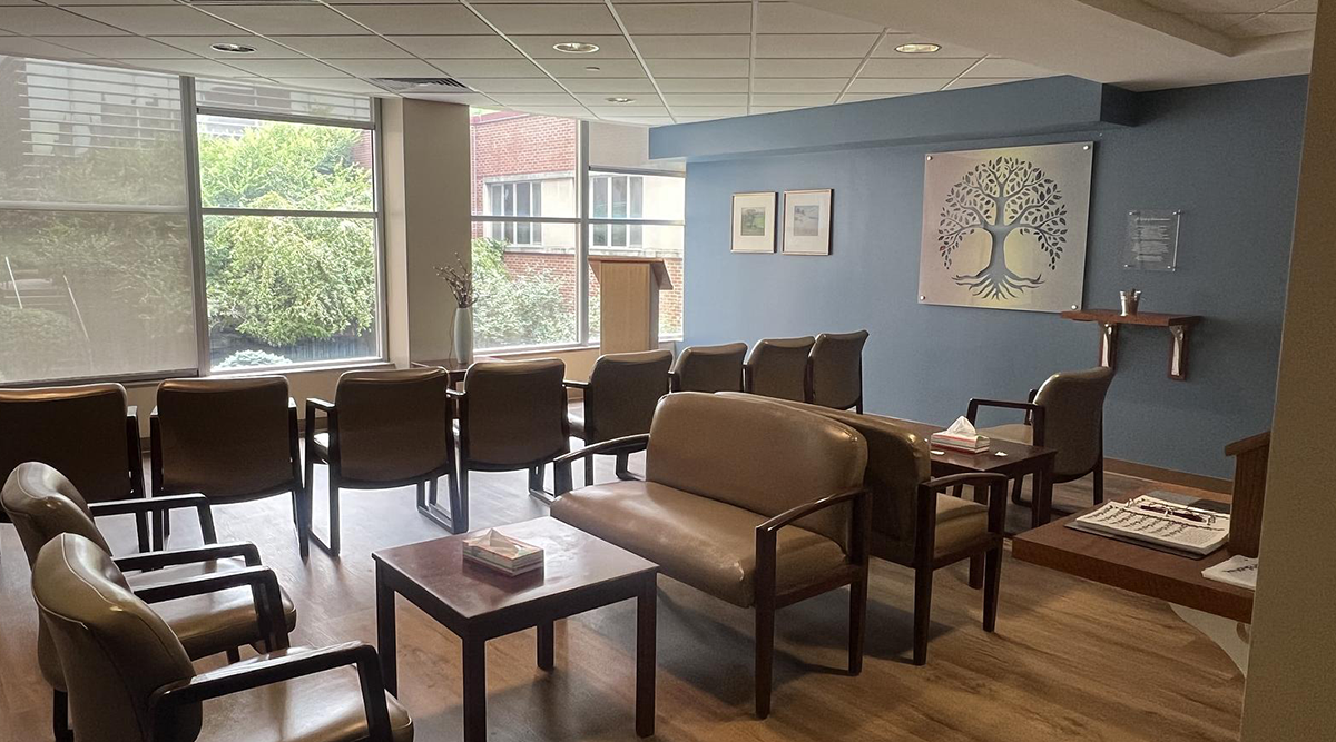 A new chapel for reflection, prayer, and comfort