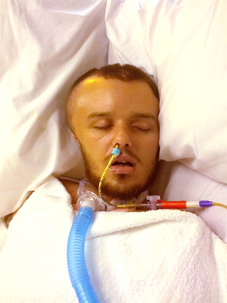 Cornwell in hospital