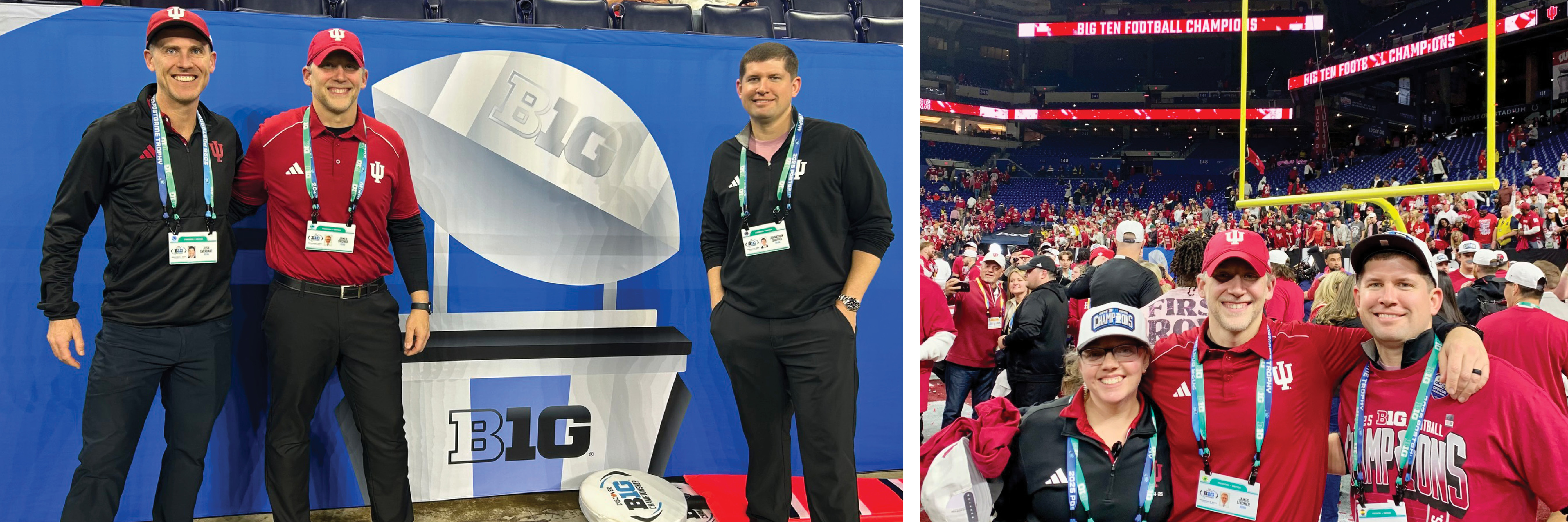 IU Health Orthopedics and Sports Medicine team at IU Football games
