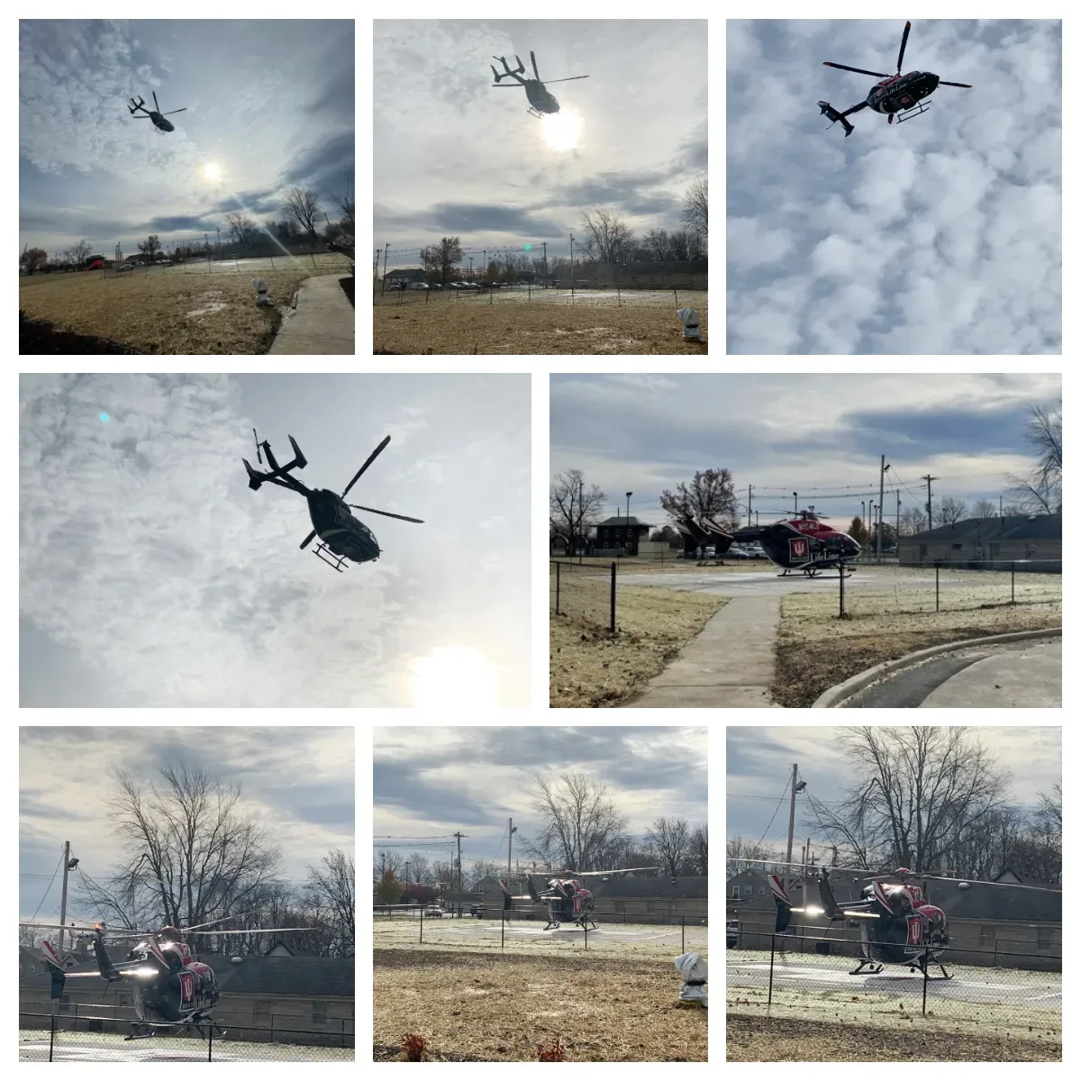 Helipad at Frankfort