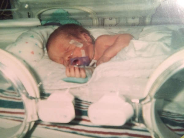 Austin Fiesel in NICU