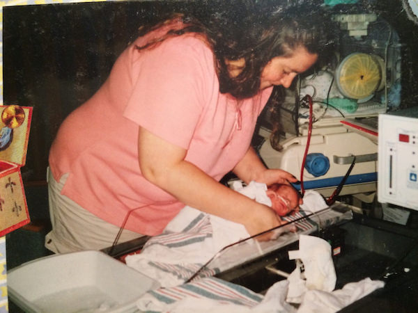 Austin Fiesel in NICU