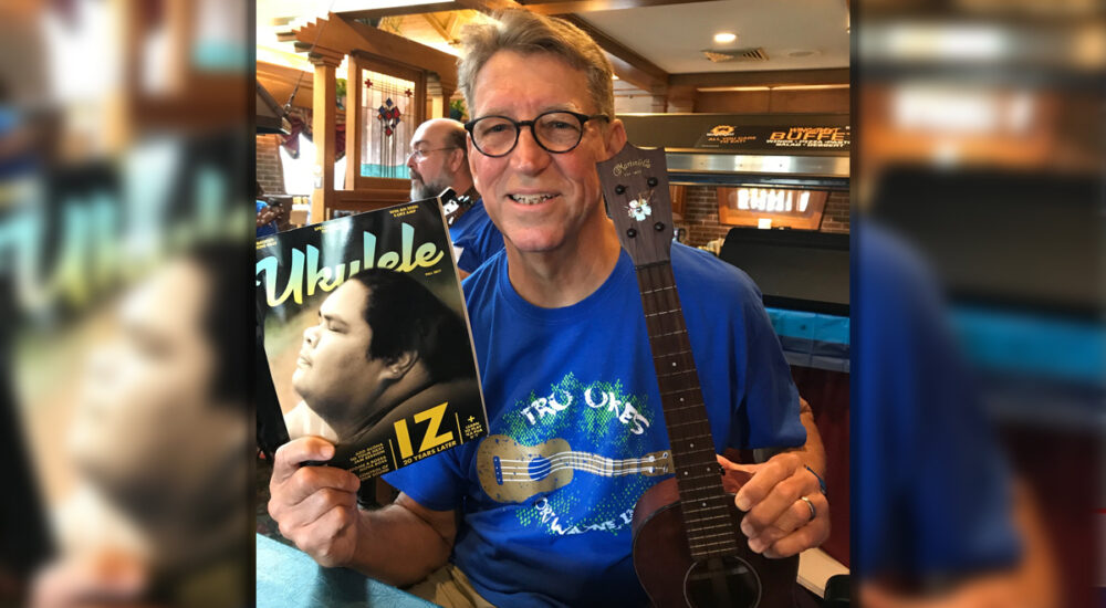Strumming the strings: Patient passes time pursuing his passion