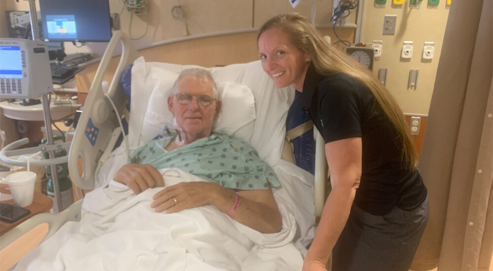 Car sticker: ‘My dad is in need of a kidney.’ He got one