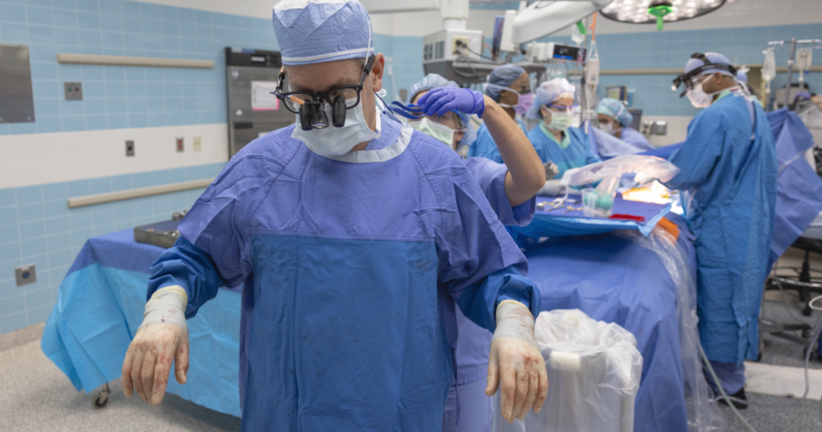 3 000 kidneys one surgeon iu health