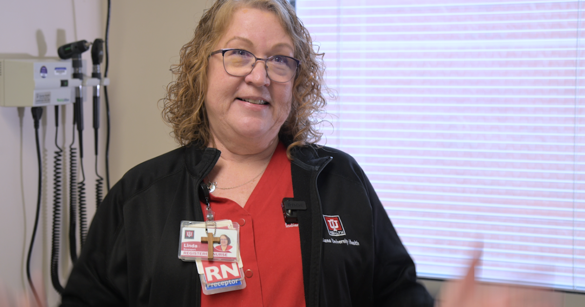 Nurse spotlight linda davenport iu health
