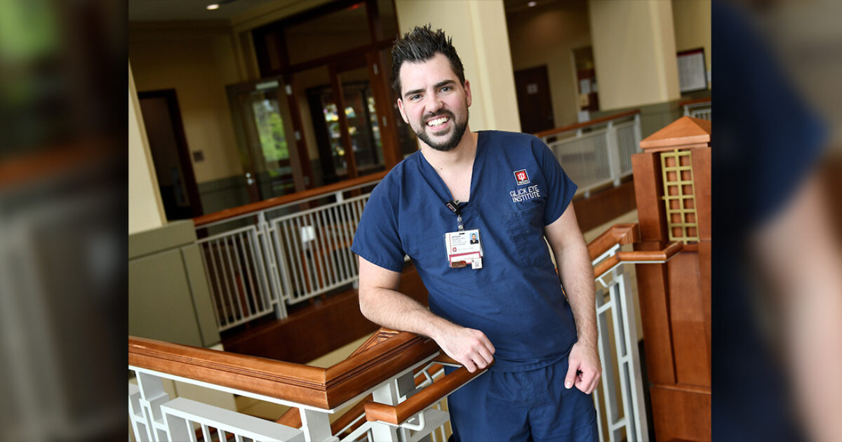 IU Health team member has pride in his eyes IU Health