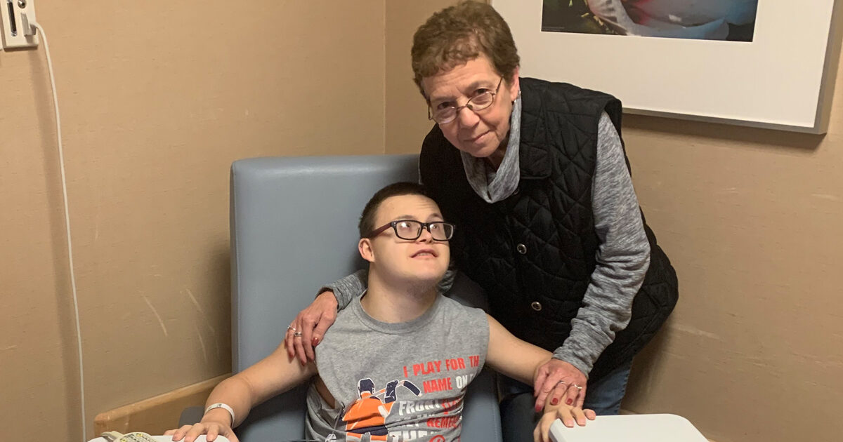 Grandmother, grandson connected through rare hereditary… IU Health