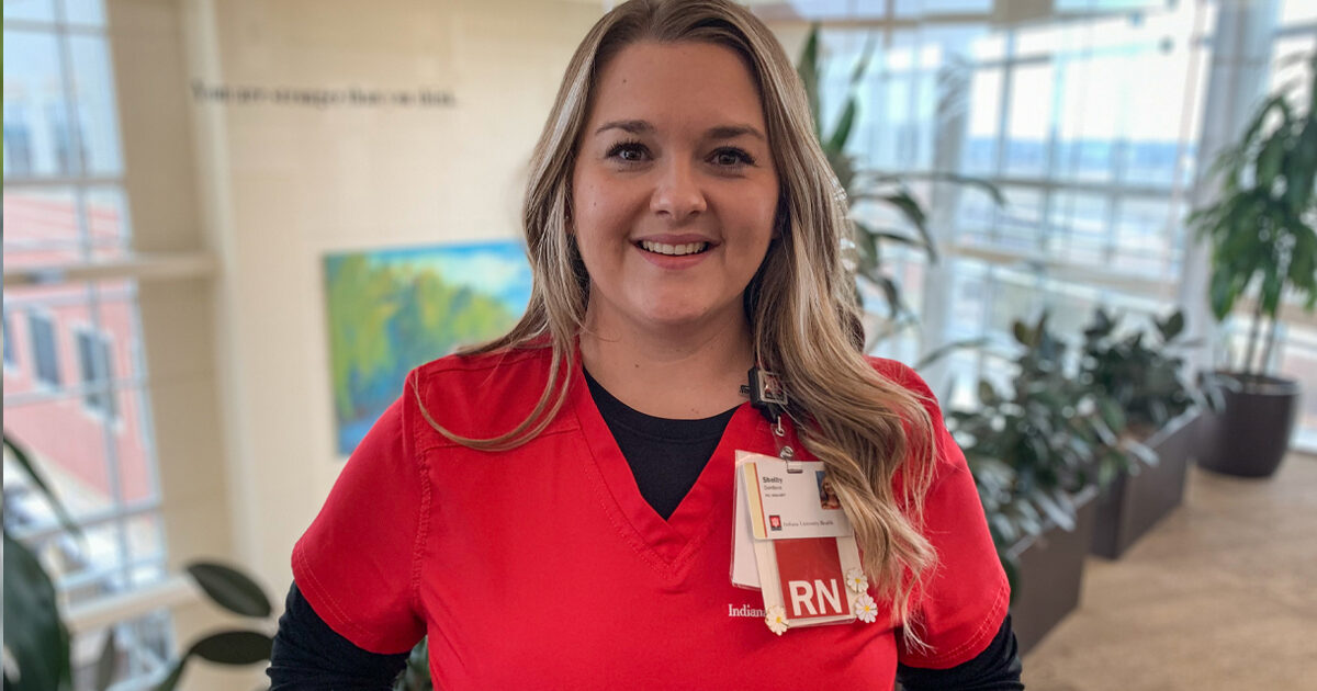 Nurse is met with IU Health values while onboarding IU Health