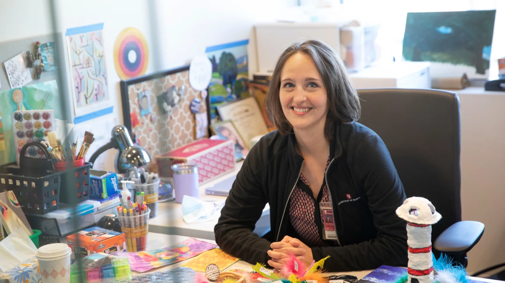 No words needed: neurology patients express themselves through art therapy
