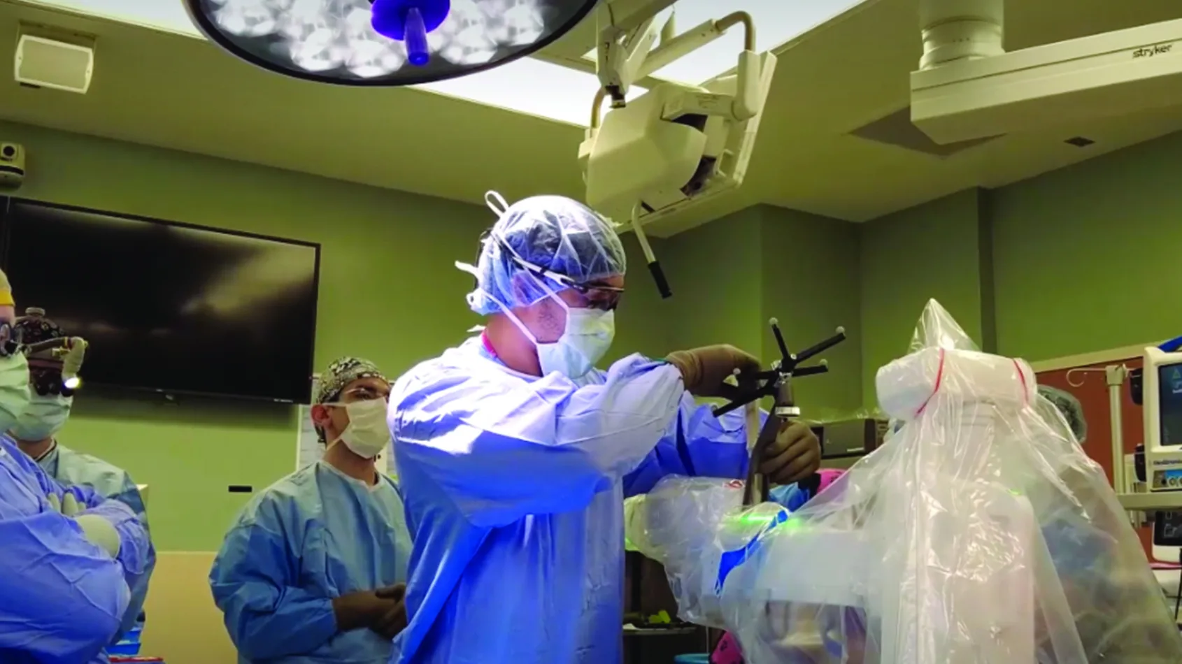 Spinal surgery robot is game changer for IU Health neurosurgeons