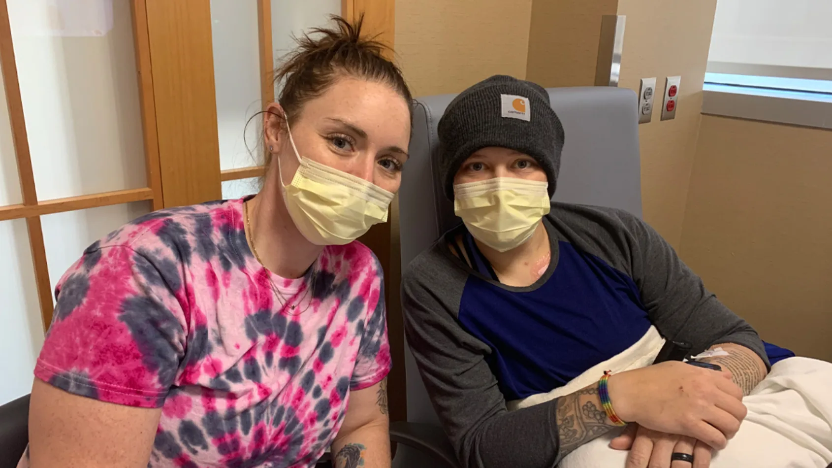 She served in Afghanistan and Kuwait and is now fighting breast cancer