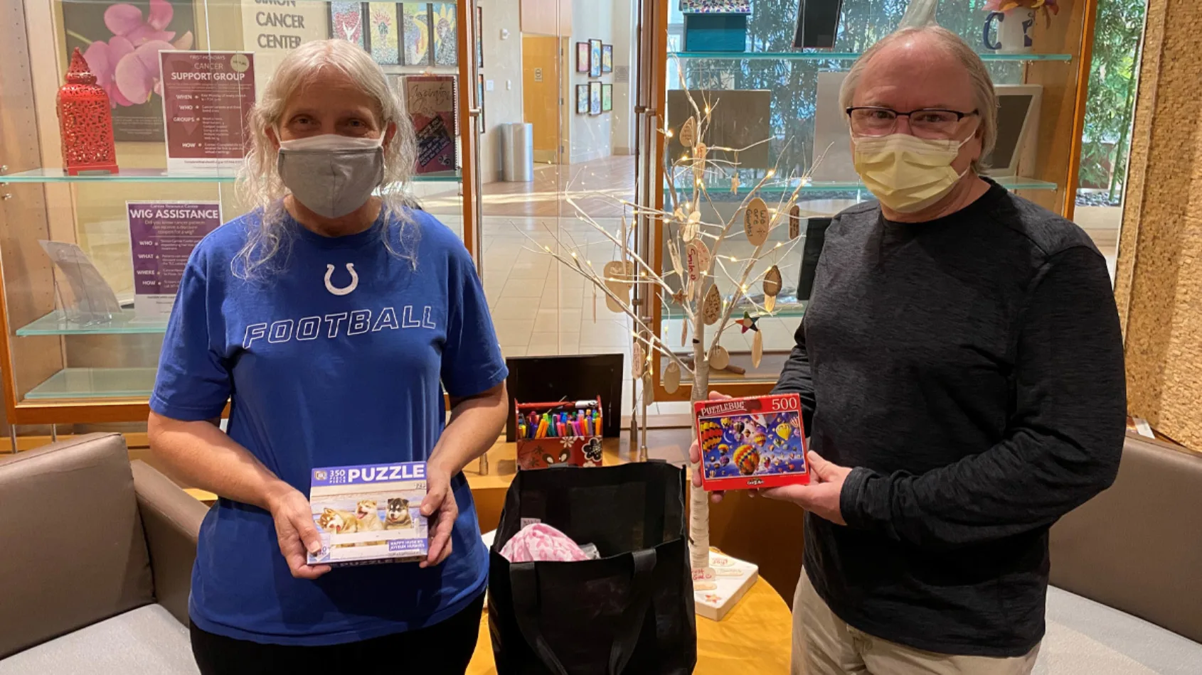 Patient is lost for words to describe gratitude - She’s giving back