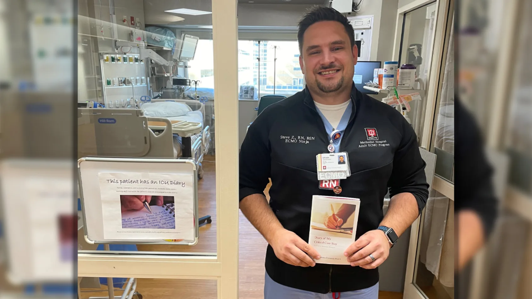 Dear diary: Written words shared from patients, families, in intensive care