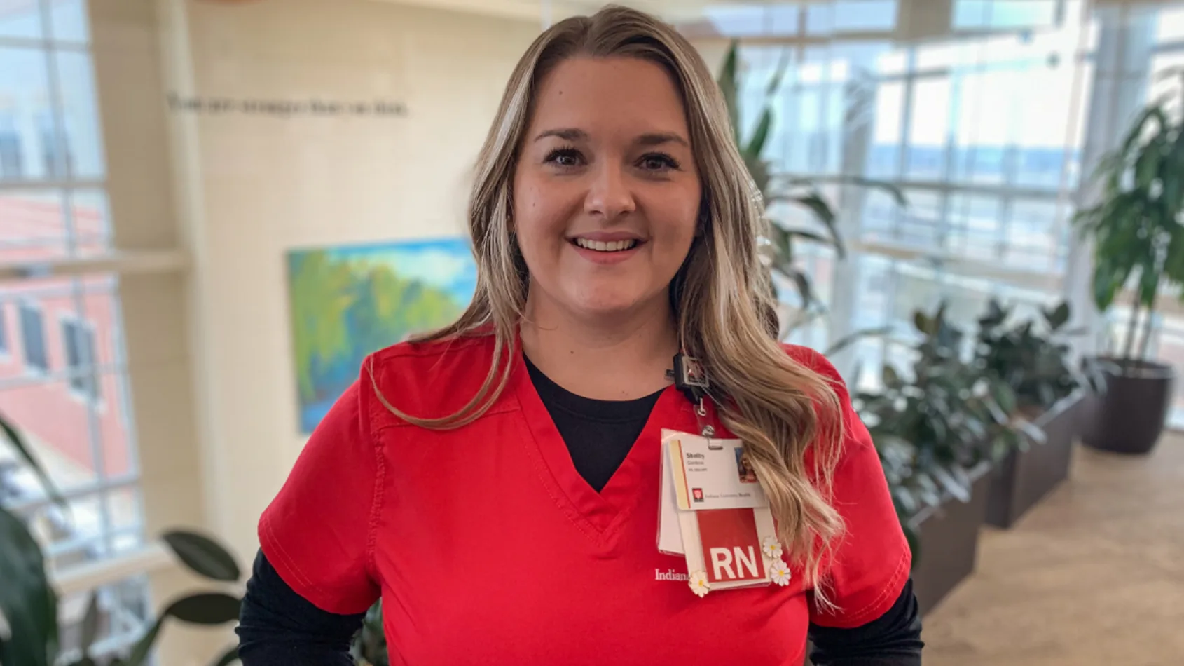 Nurse is met with IU Health values while onboarding