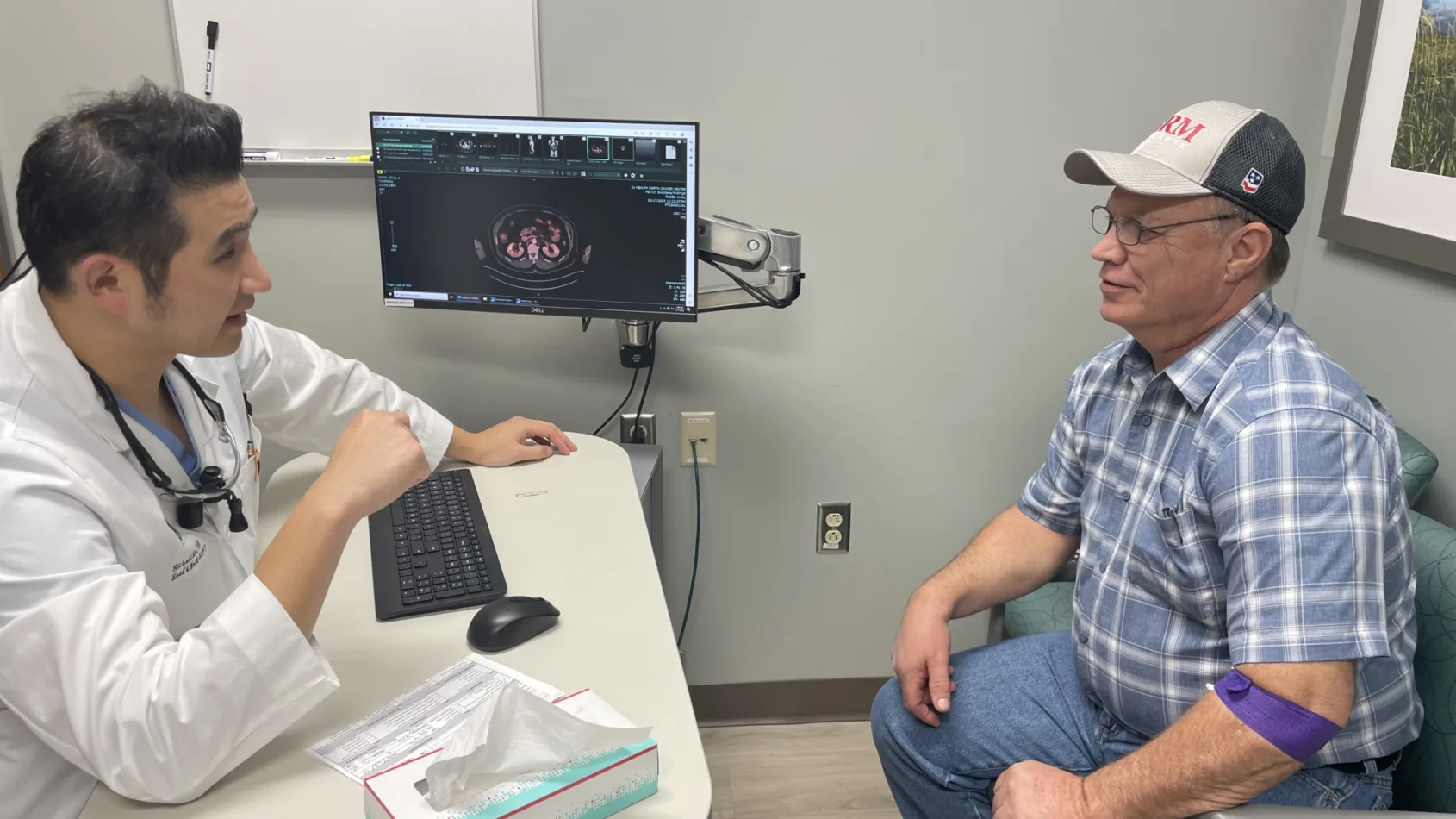 Patient is cancer free thanks to advanced robotic surgical technology