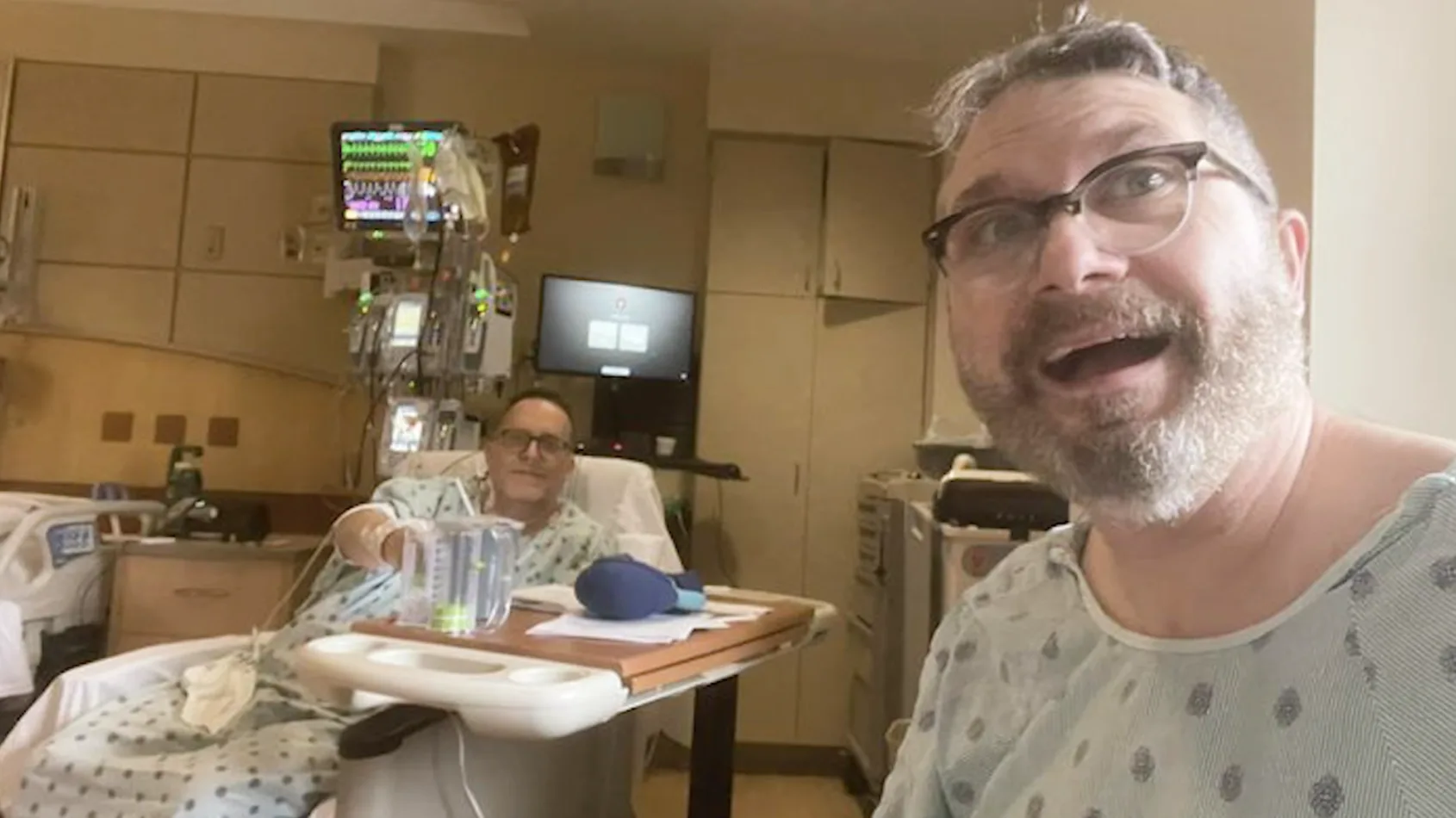 Husband donates kidney to spouse, expediting transplant process