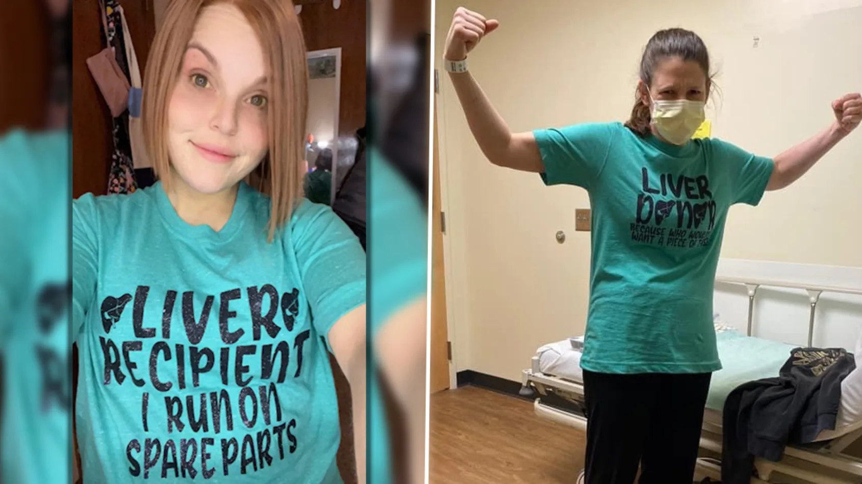Two mothers connected by a liver and a love of family