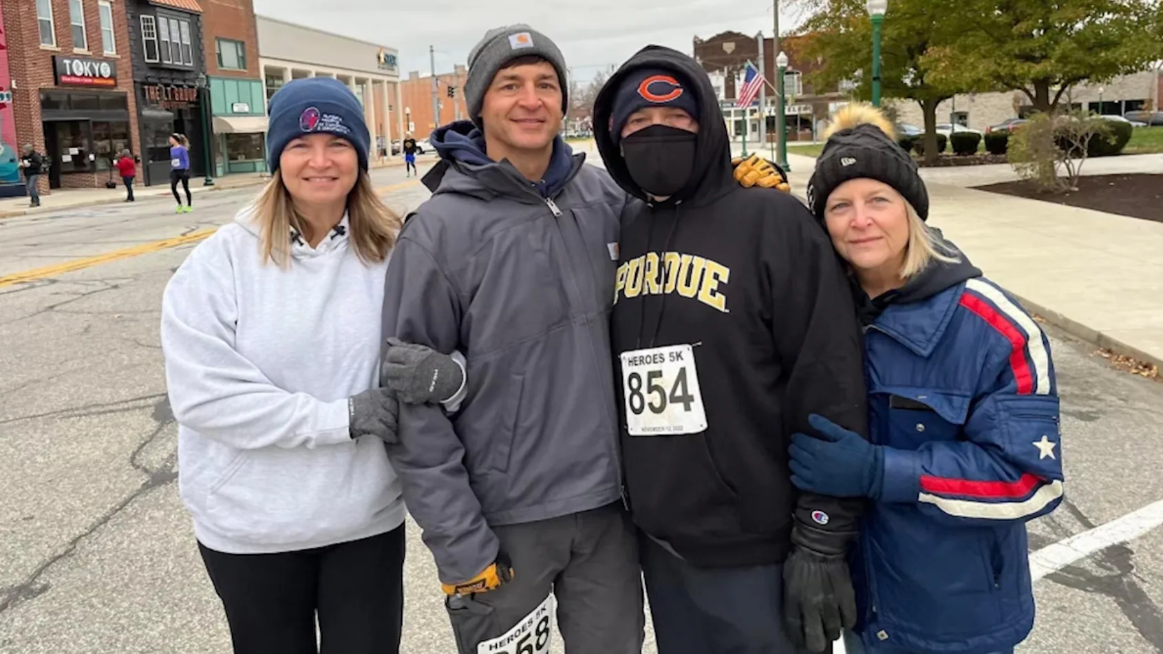 Patient runs 5k three months after double lung transplant