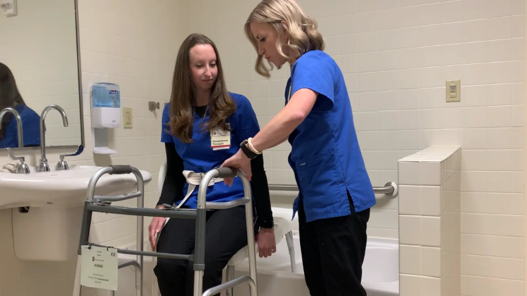 Team members find their calling in occupational therapy