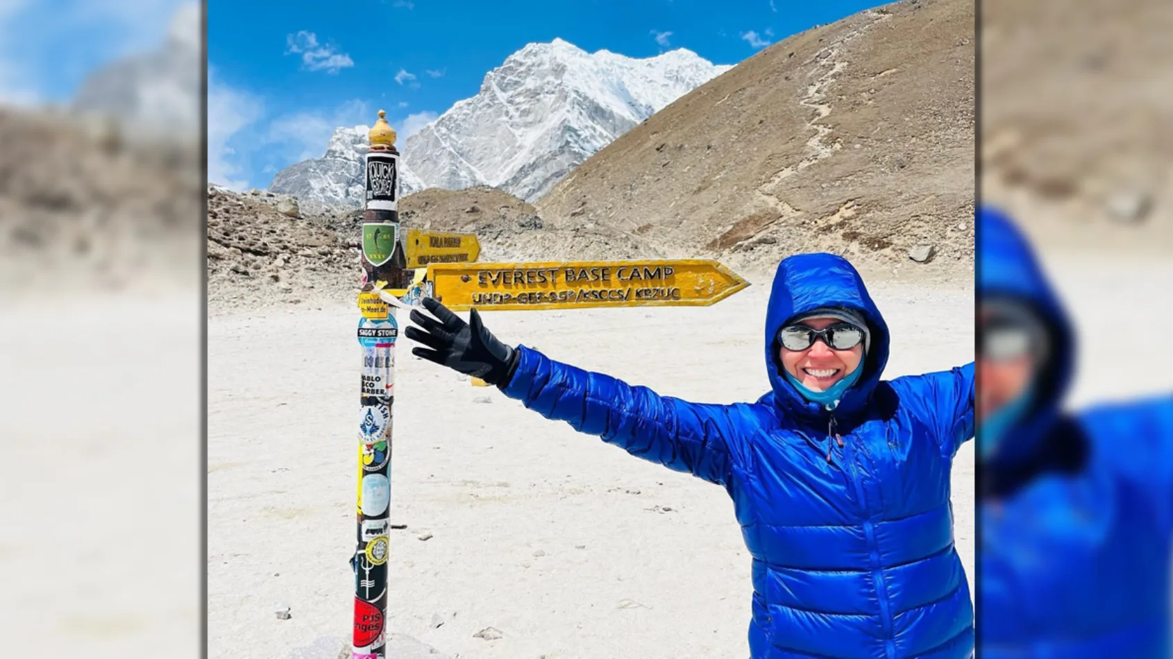 Former transplant nurse, organ donor conquers second mountain climb to raise awareness