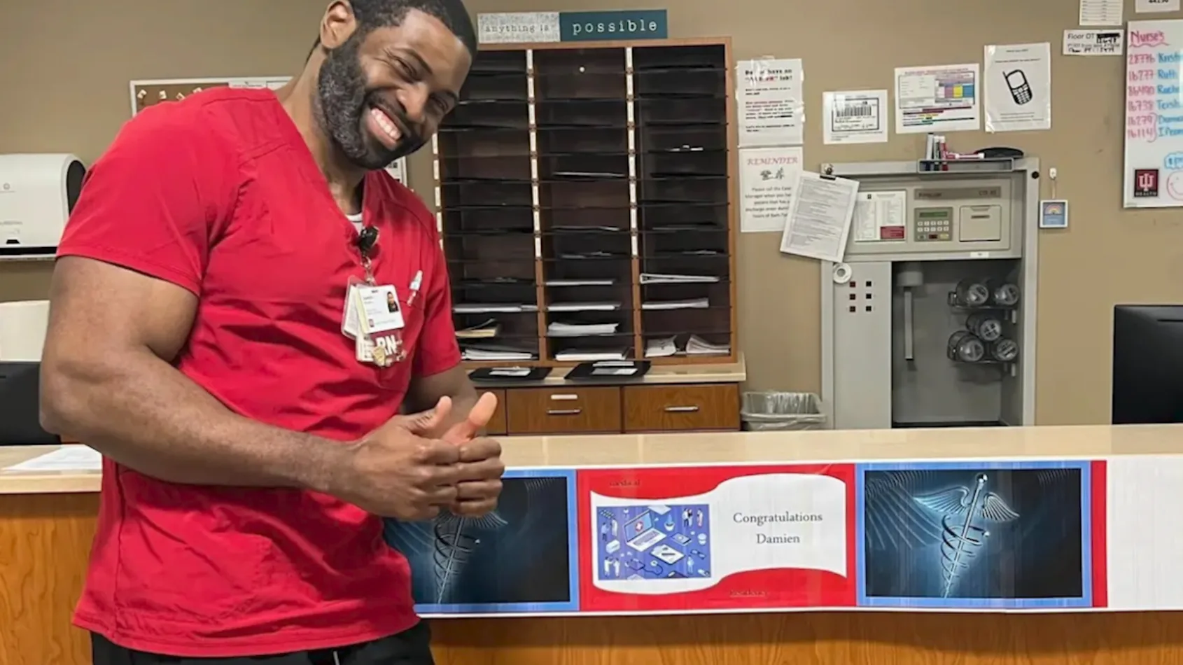 Ball nurse accepted into hospital's residency program