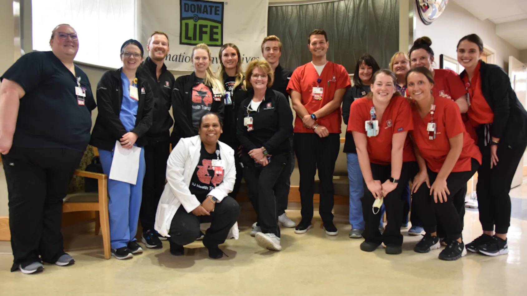 IndyCar driver David Malukas visits University Hospital
