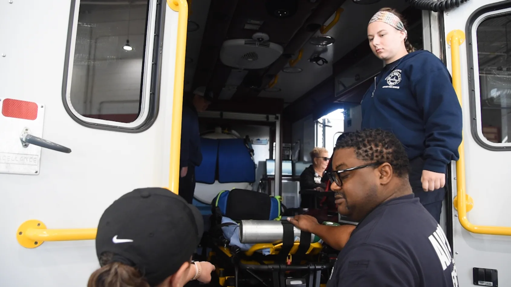 IU Health stroke team trains local EMT crews