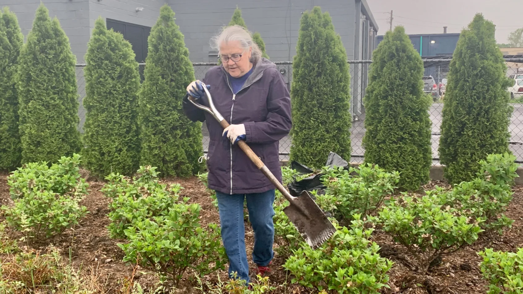 IU Health team members pitched in for patients in a different way