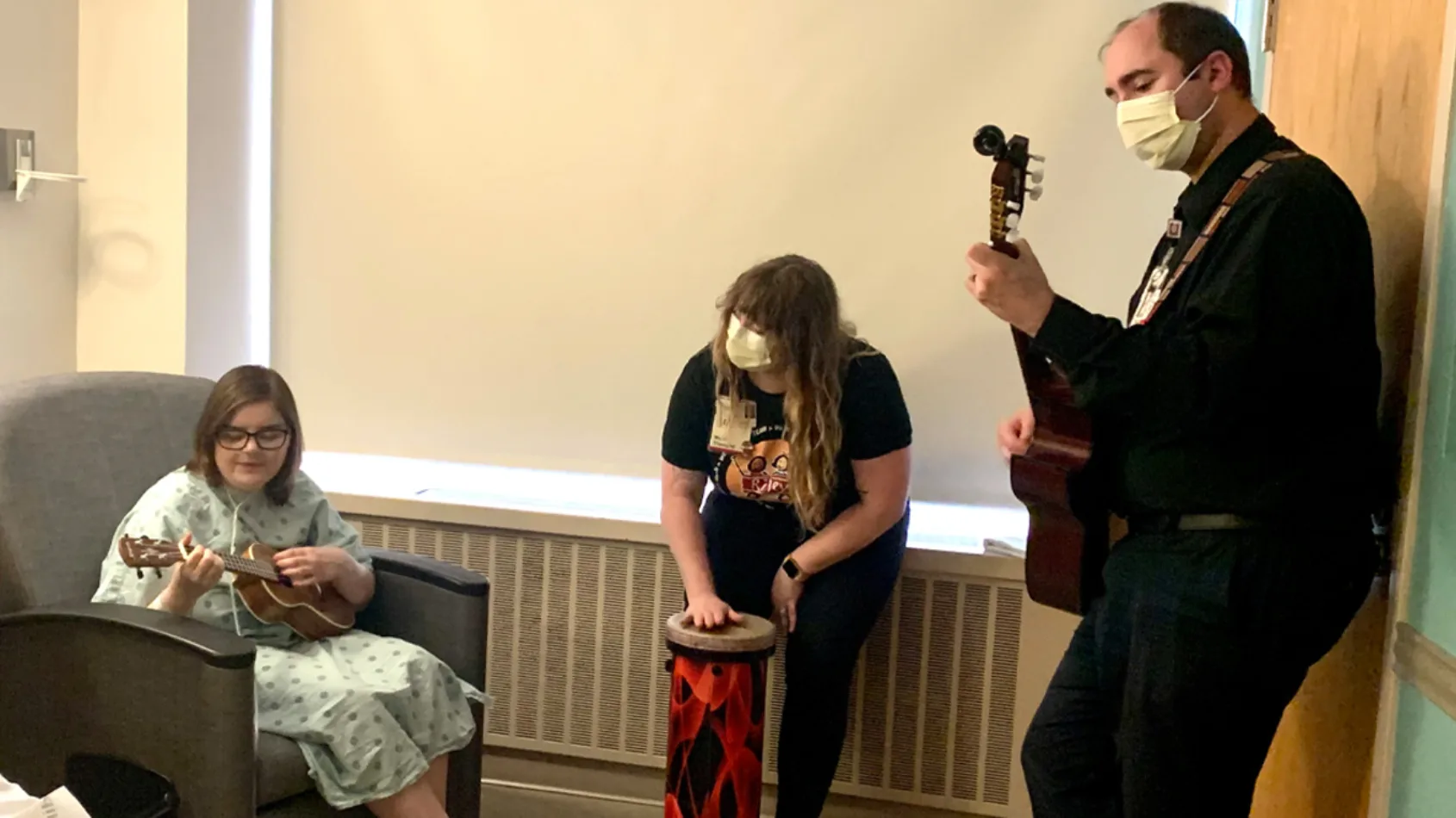 From pediatric to adult care: Music therapy helps bridge the gap