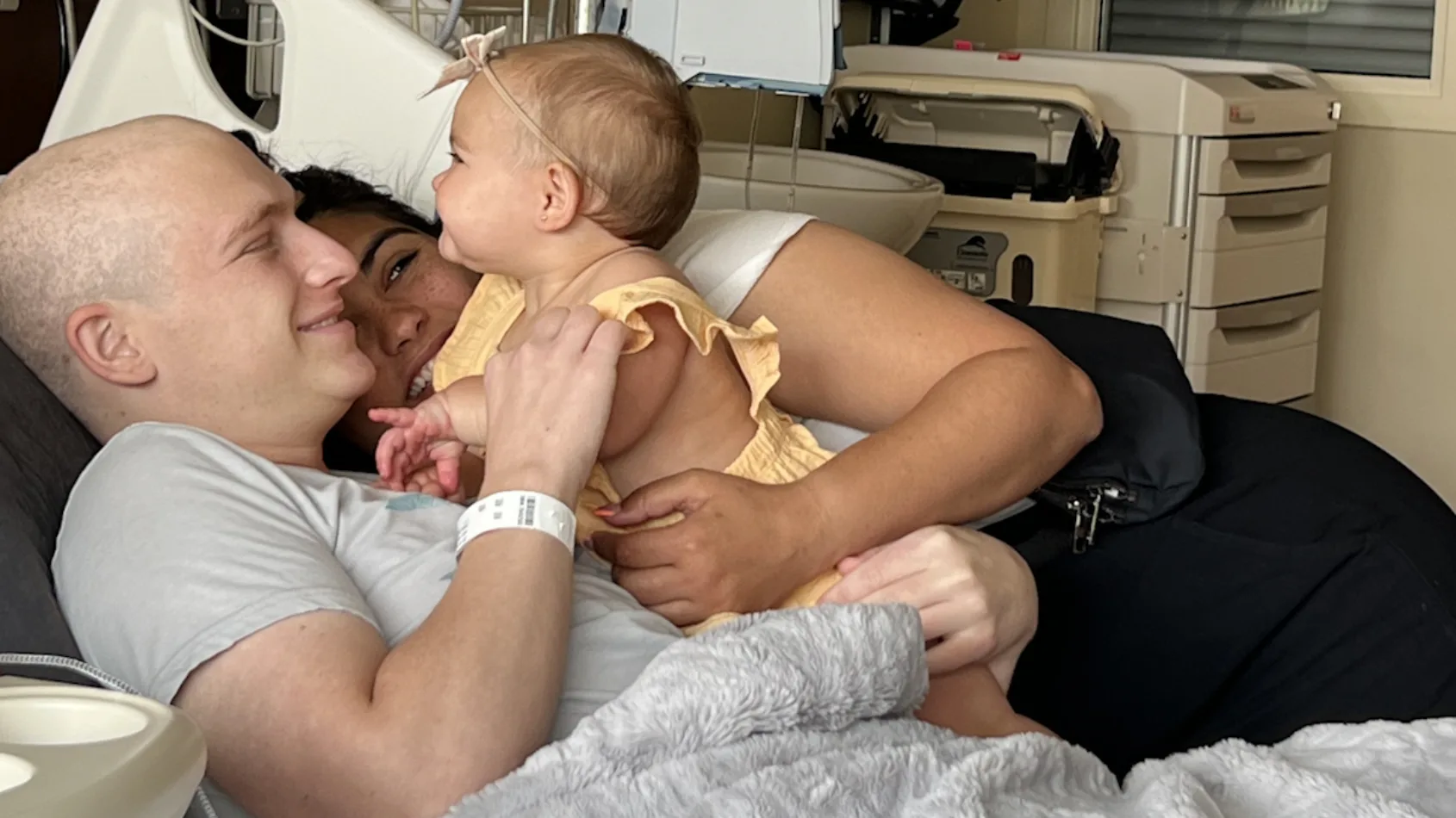 Patient travels from Utah to Indianapolis with family for specialized cancer care