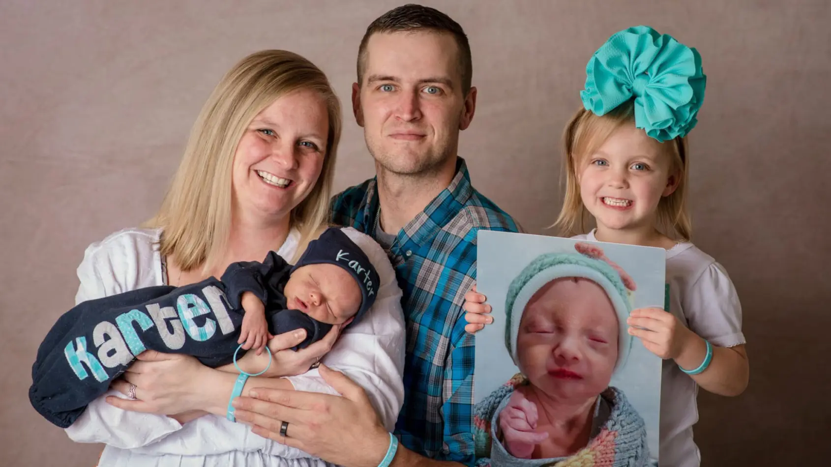 A mother dedicates her life to spreading awareness of Trisomy 18