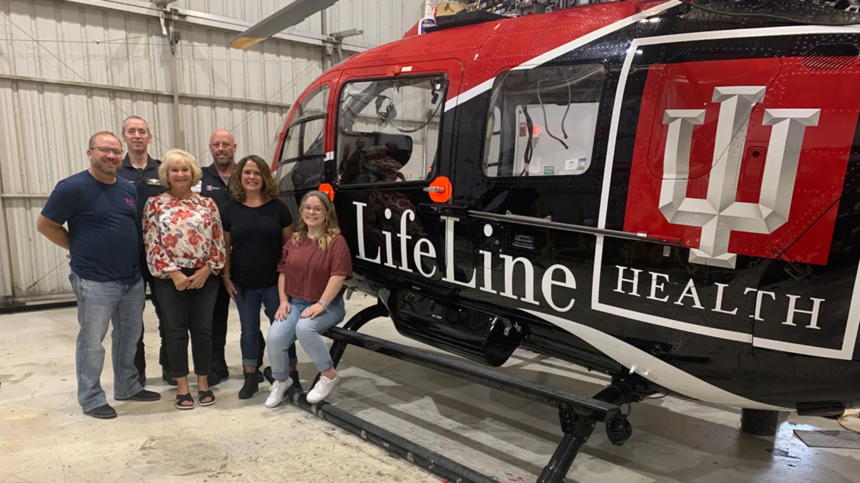 Patient celebrates stroke recovery by meeting LifeLine team who saved her