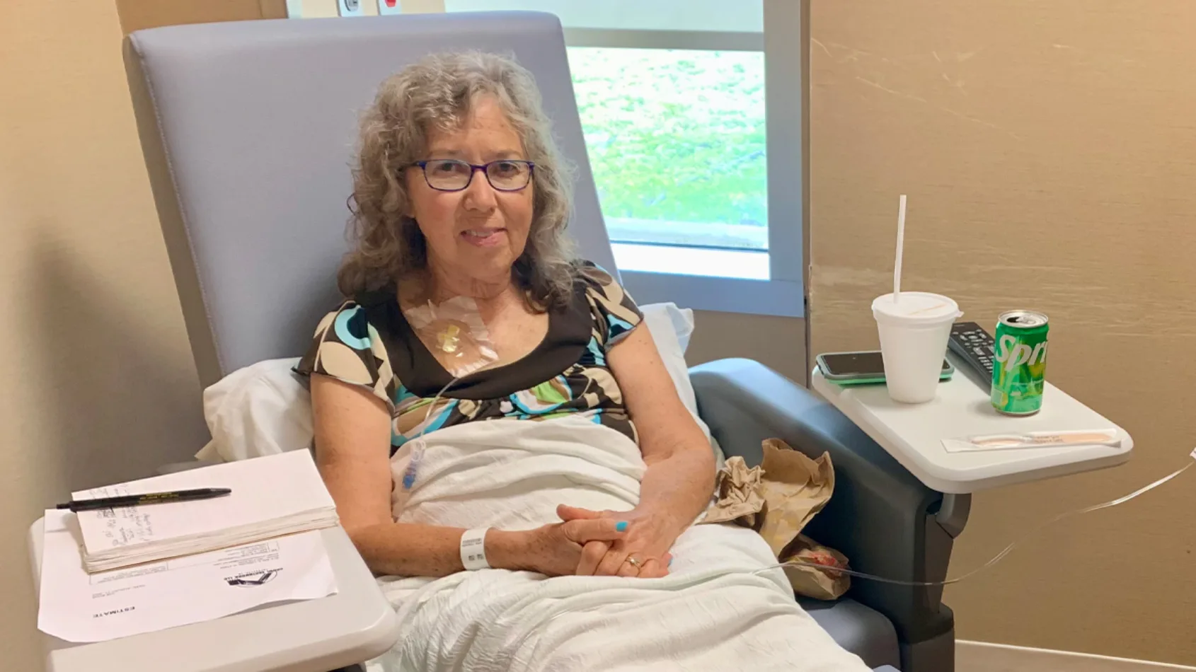 Broken arm led to cancer diagnosis for this crafty grandma