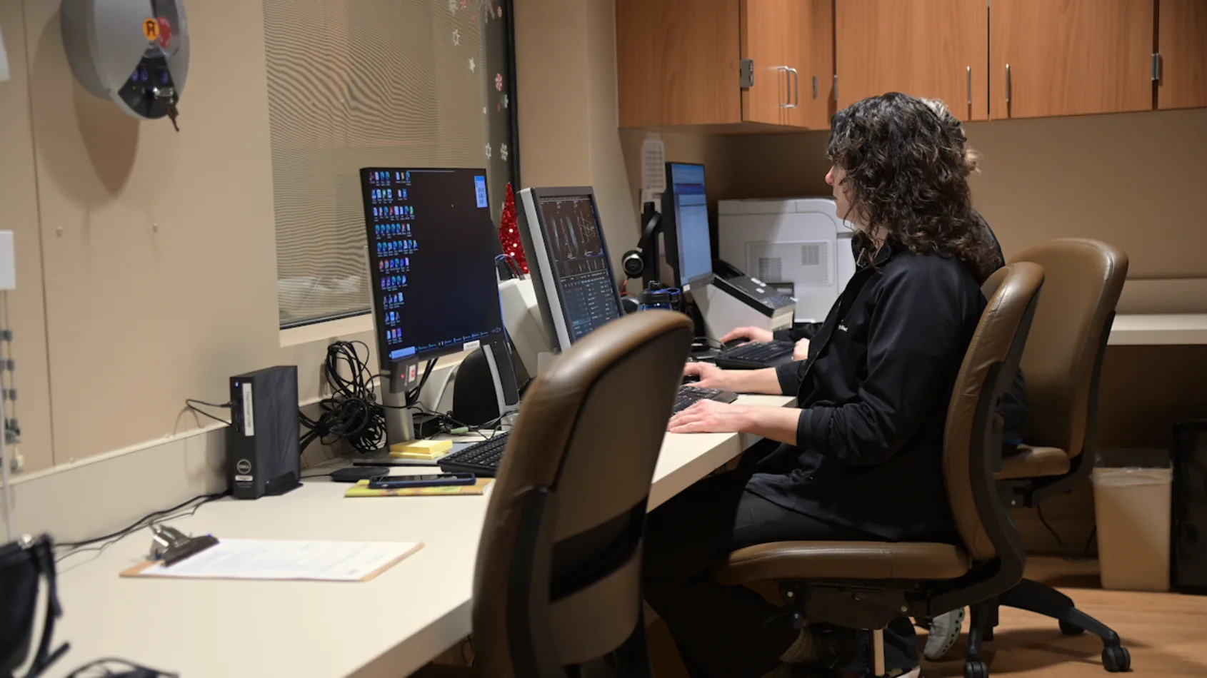 Surprise compliment: Jean Burrell, MRI technologist
