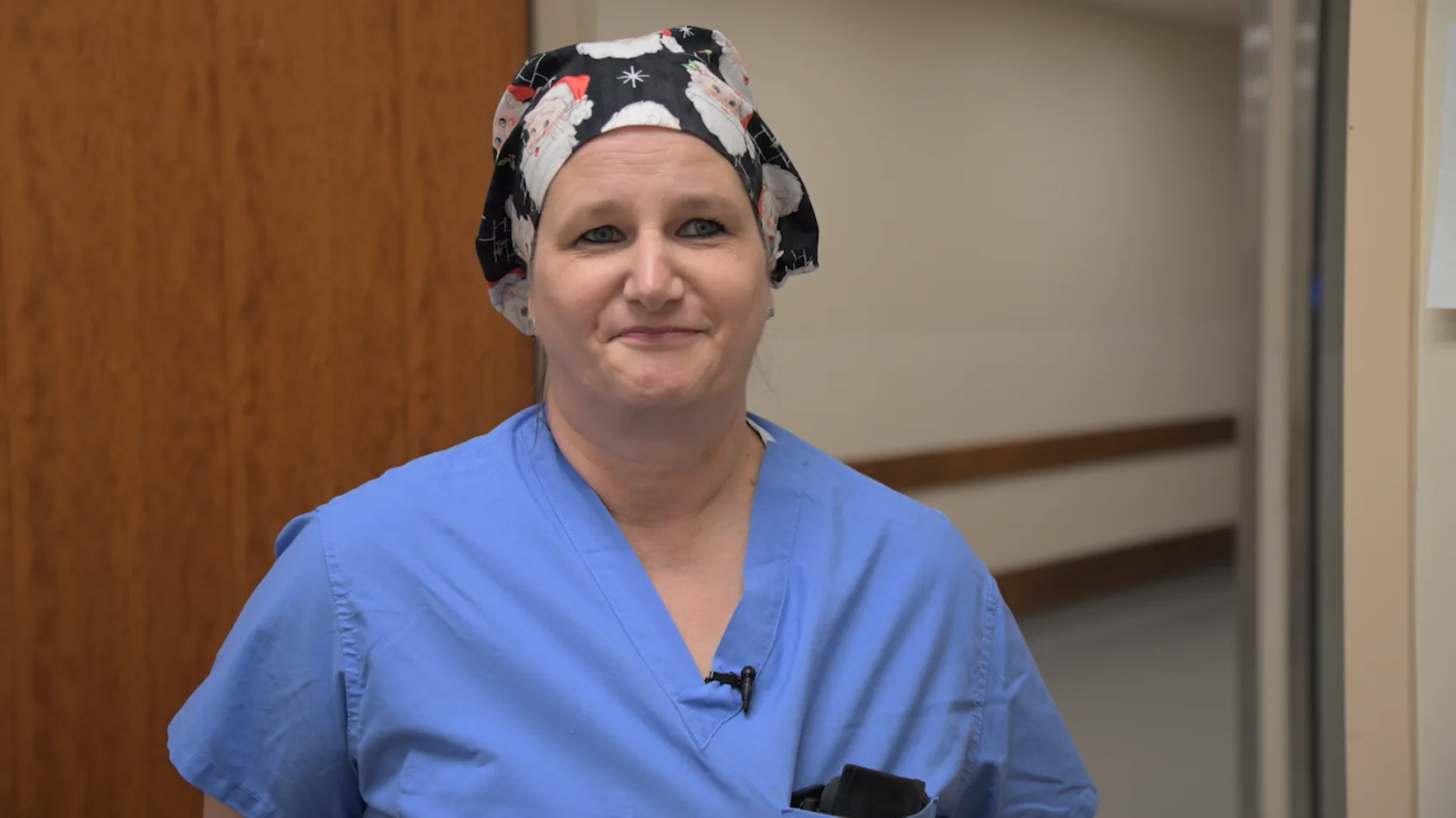 Surprise compliment: Laura Hardebeck