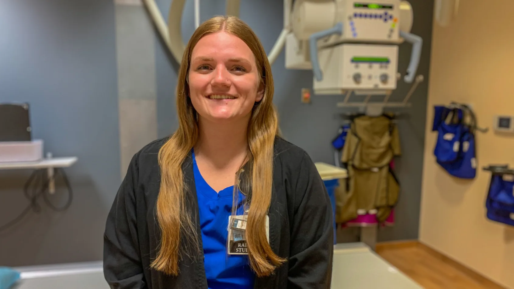 Student embraces hands-on learning at IU Health Tipton