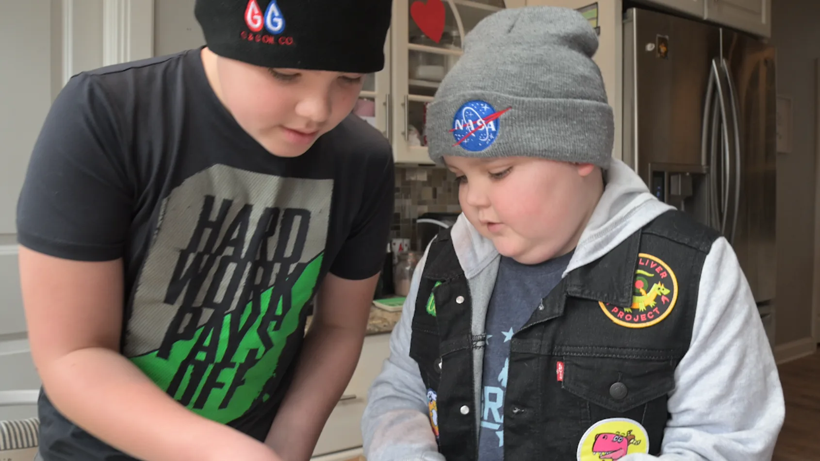 A boy's battle and a brother's bond