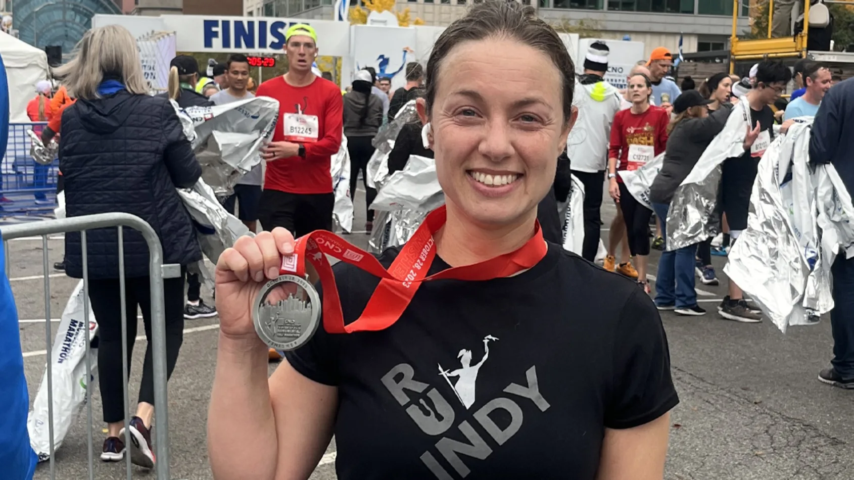 20 years later: Patient with colorectal cancer trains for marathon