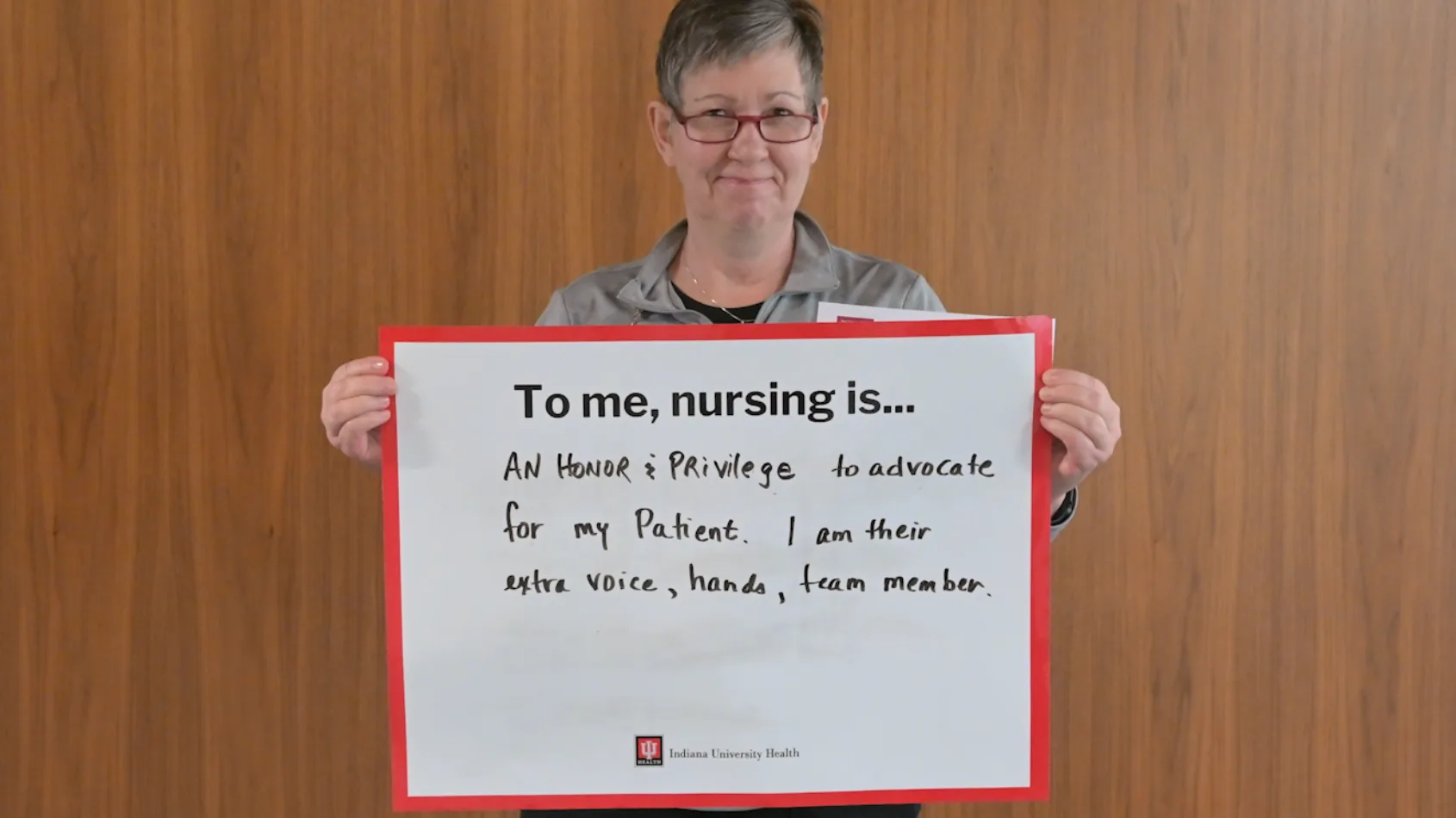 To me, nursing is...