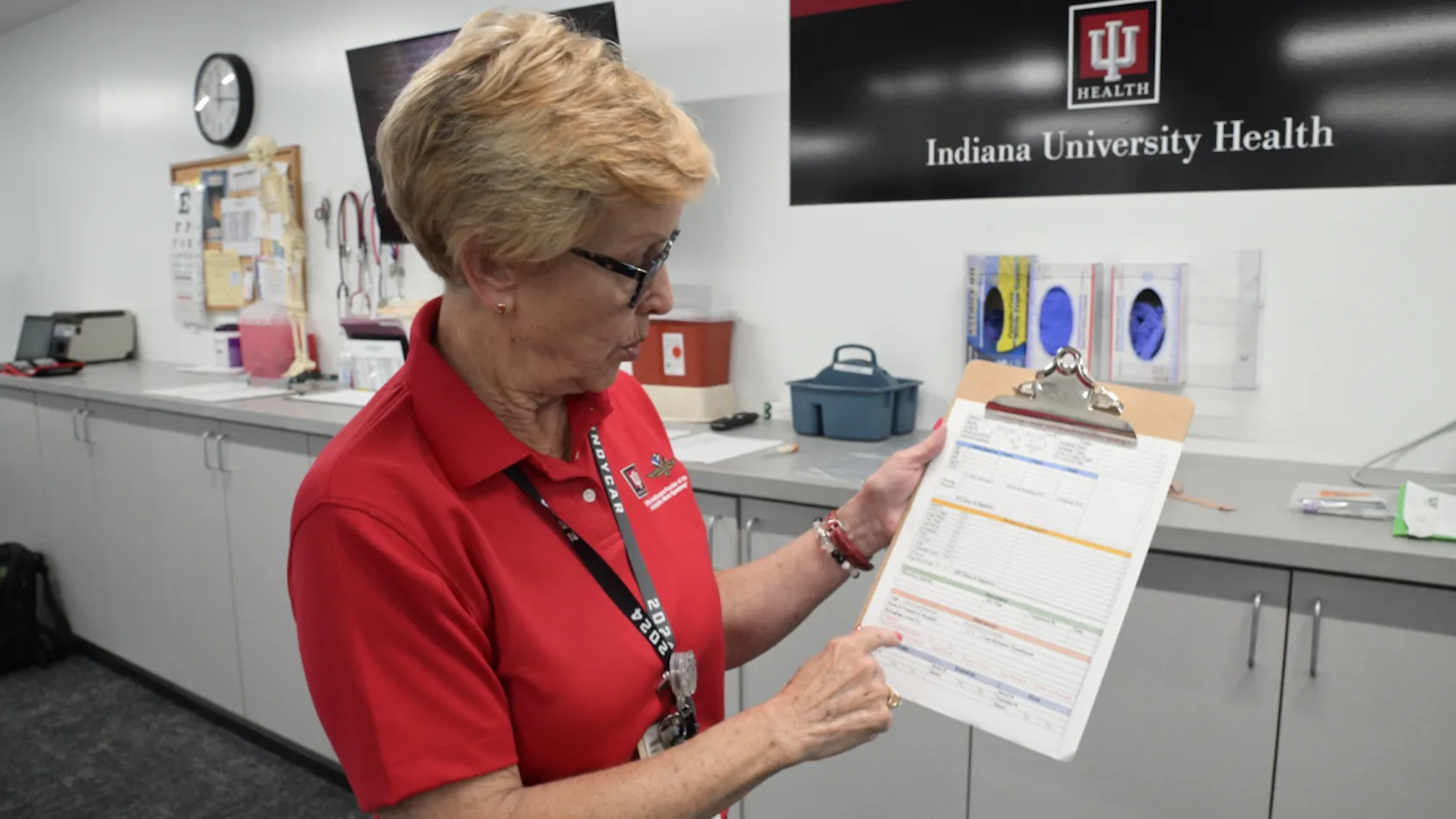 On the road with INDYCAR nurse