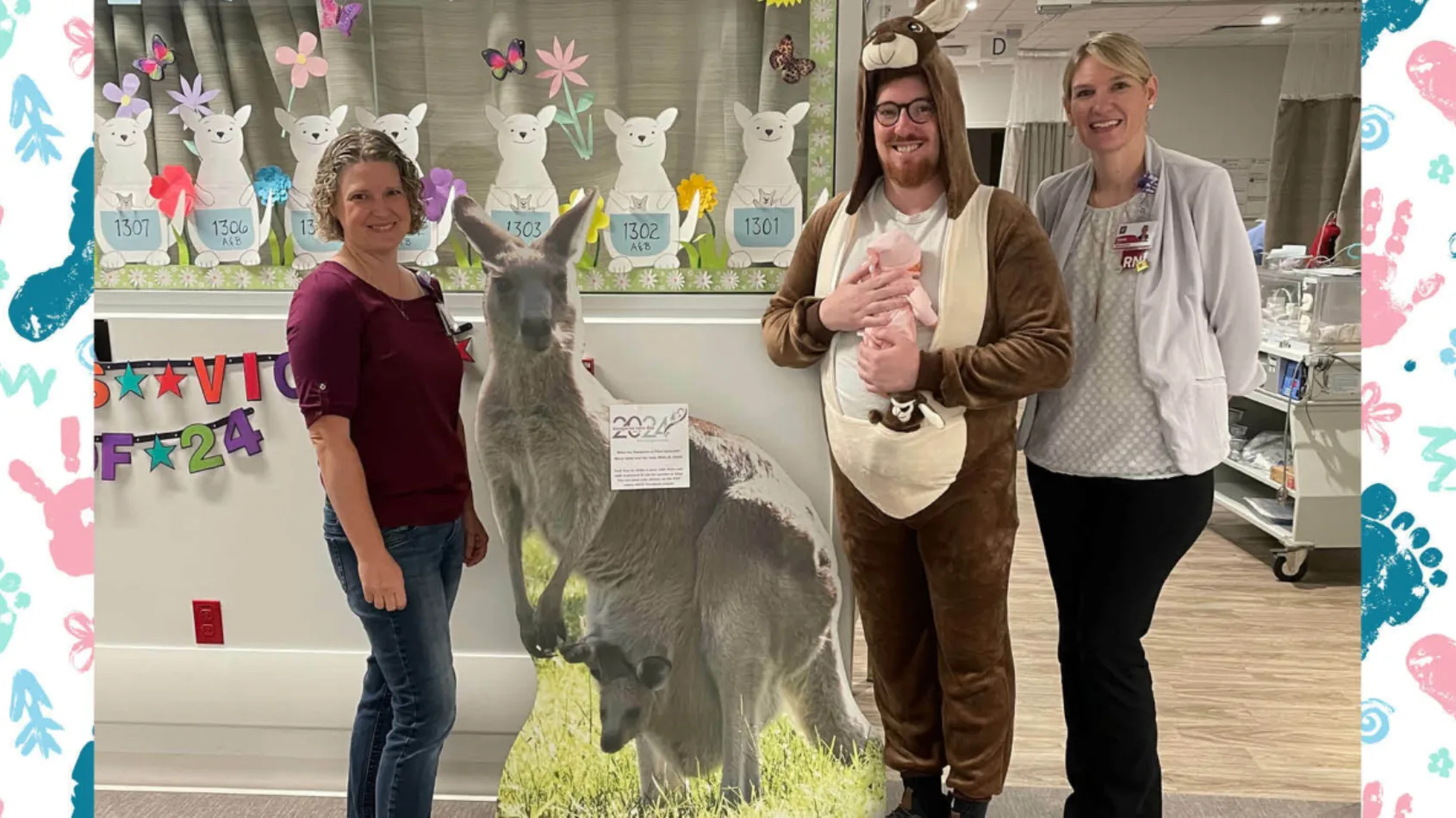Kangaroo care for comfort and connection