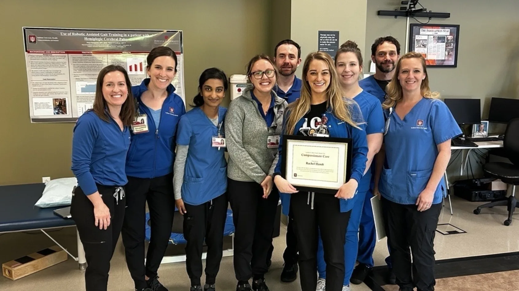 Team members honored by grateful donors