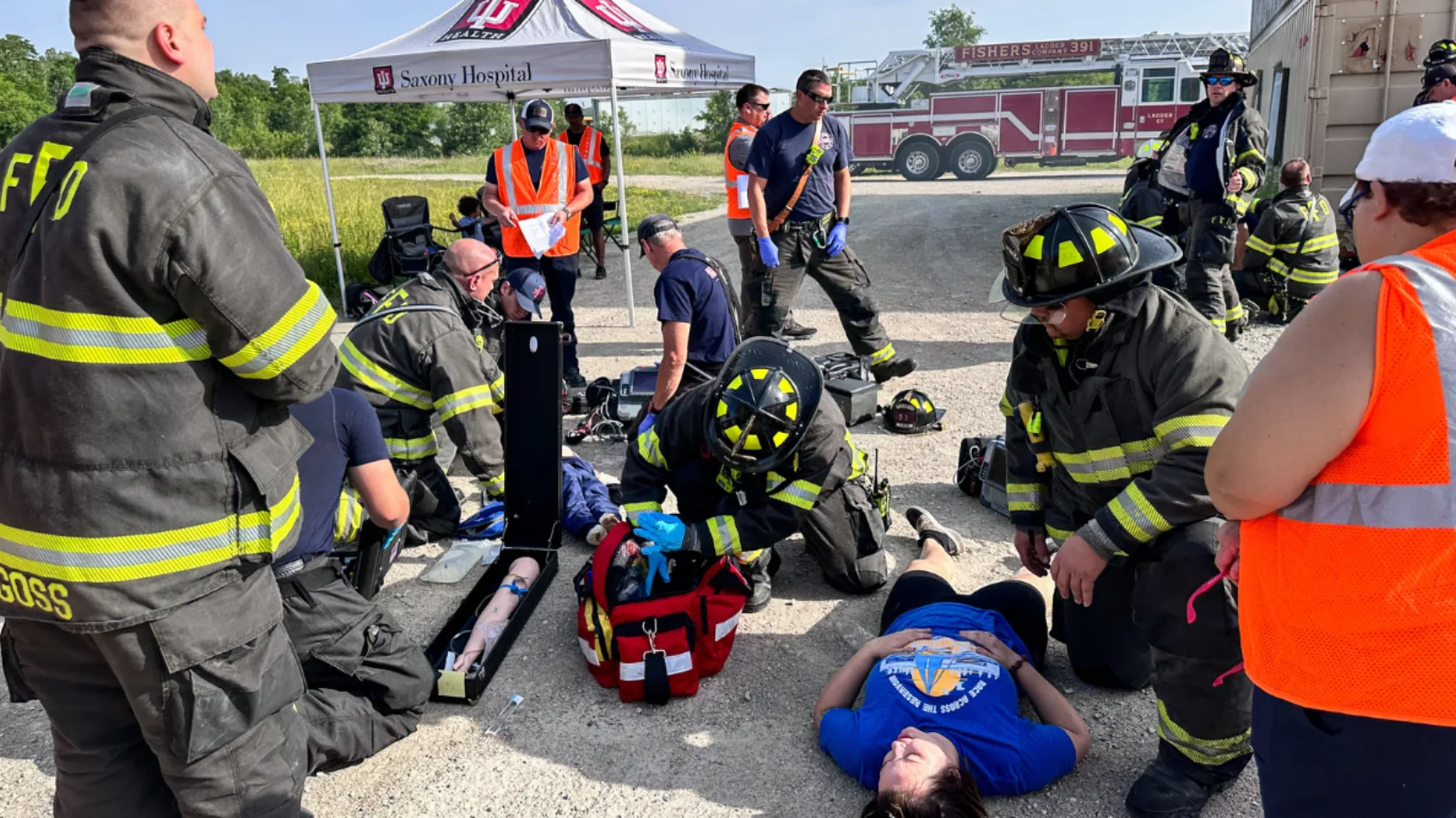 IU Health, Fishers Fire Department partner on lifesaving training