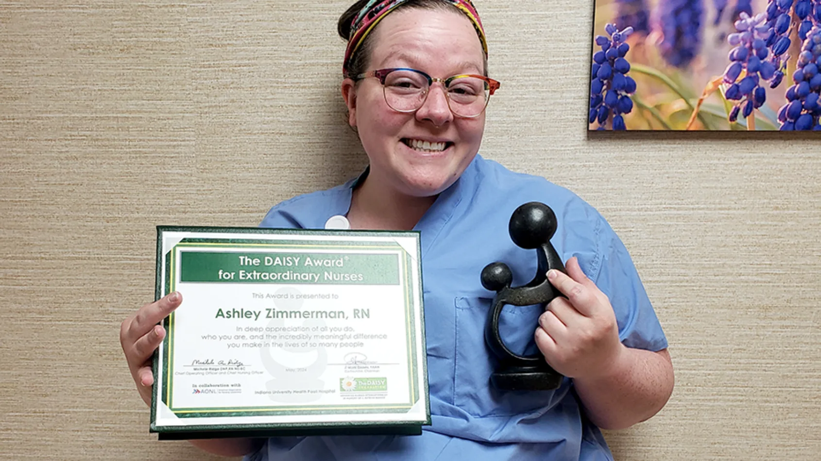 Recognized potential bloomed into an excellent DAISY nurse