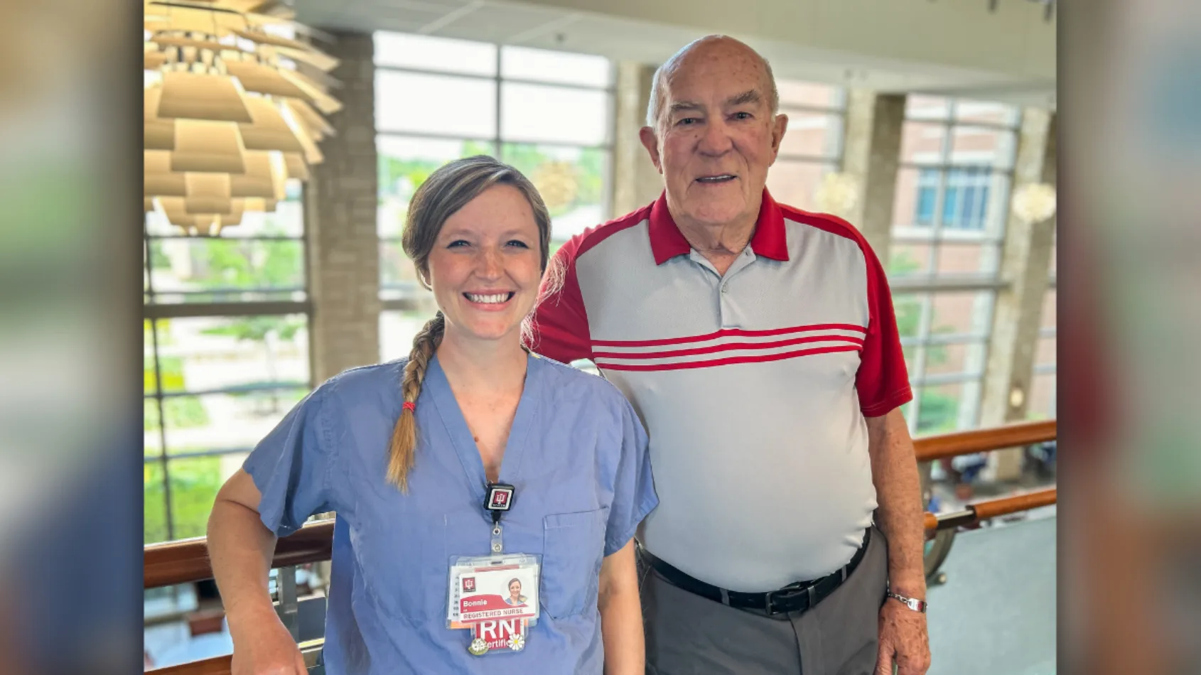 IU Health West Cath Lab curveball: His heart is right where it needs to be